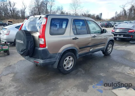 2005 Honda Cr-V Lx from USA, damaged, VIN JHLRD68595C013644